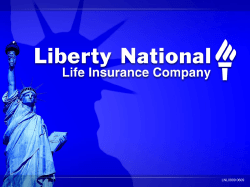 AT LIBERTY NATIONAL! - United American Insurance Company