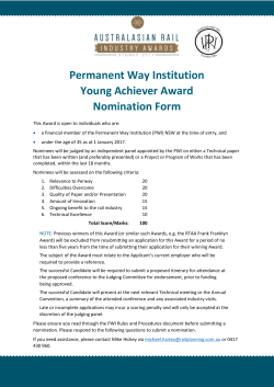 Click here for Young Achiever Entry Form