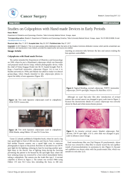 Studies on Colpophtos with Hand