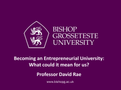 ENTREPRENEURIAL MANAGEMENT: What makes the difference?