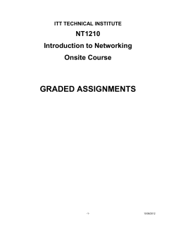 Unit 2 Assignment 1: Identifying Network Topologies