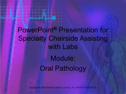 Power Point Presentation for Health Information Management