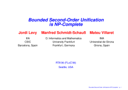 Bounded Second-Order Unification is NP-Complete