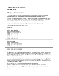Chapter 8 - Lubbock Soccer Association