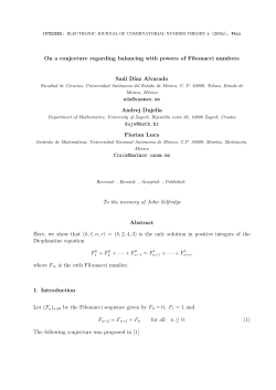 On a conjecture regarding balancing with powers of Fibonacci