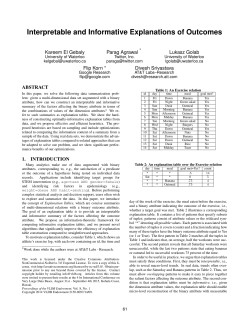 Interpretable and Informative Explanations of Outcomes