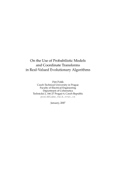 On the Use of Probabilistic Models and Coordinate Transforms in