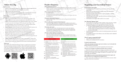 Positive Response Beginning your Excavation Project