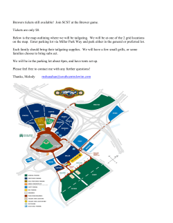 Brewers tickets still available! Join SCST at the Brewer game