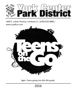 Six Flags - York Center Park District