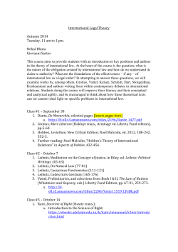 Natural Law Forum