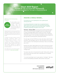 Intuit 2020 Report
