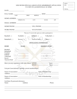 new river officials association membership