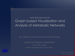 Graph - Lehrstuhl f&uuml;r Effiziente Algorithmen