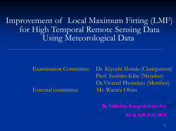 Implementation of Local Maximum Fitting in Graphic