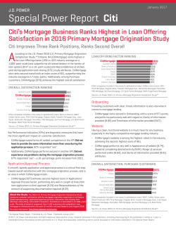 Special Power Report Citi