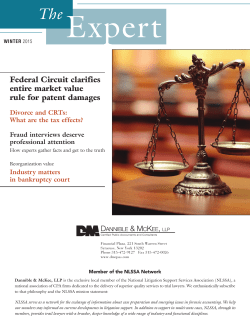 Federal Circuit clarifies entire market value rule for patent damages