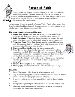 Many times in our lives we can ask children who