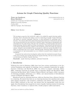 Axioms for Graph Clustering Quality Functions