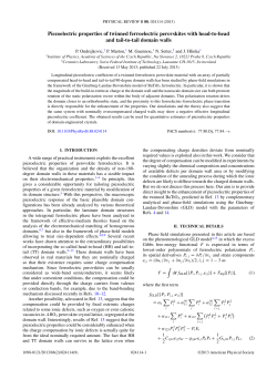 Piezoelectric properties of twinned ferroelectric perovskites with