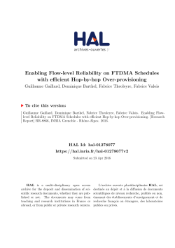 Enabling Flow-level Reliability on FTDMA Schedules with efficient