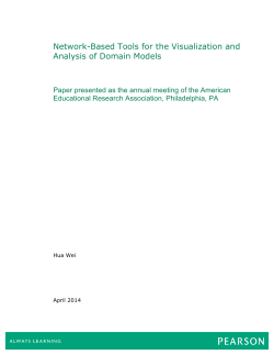 Network-Based Tools for the Visualization and Analysis of