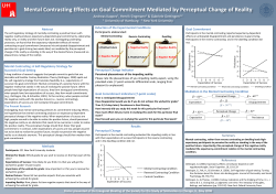 Mental Contrasting Effects on Goal Commitment Mediated by
