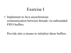 Exercise I