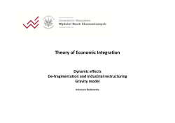 Theory of Economic Integration