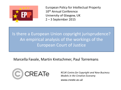 RCUK Centre for Copyright and New Business Models in the