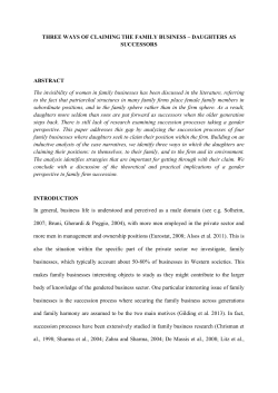 Claiming the family business_RENT2014_submitted