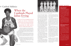 When the Cardinals Played Julius Erving