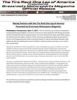 13 Apr 2013 iRacing Partners with One Lap