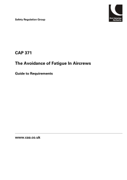 CAP 371 - Civil Aviation Authority