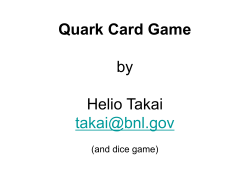 Quark Card Game