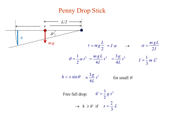 Penny Drop Stick