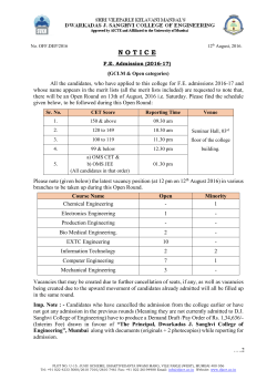 notice - Dwarkadas J. Sanghvi College of Engineering