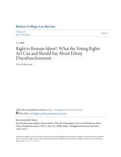 Right to Remain Silent? - Digital Commons @ Boston College Law