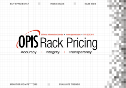 OPIS Rack Brochure - Oil Price Information Service