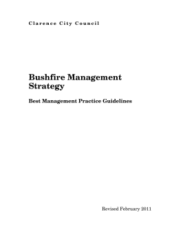 Bushfire Management Strategy - Best