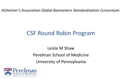Global Biomarker Standardization Consortium
