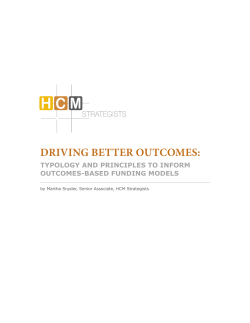 driving better outcomes