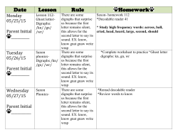 Study high frequency words: across, ball, cried