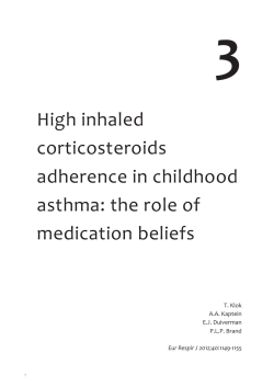 the role of medication beliefs