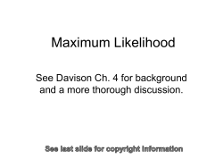 PowerPoint - Department of Statistical Sciences