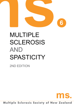 multiple sclerosis and spasticity 6