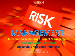 RISK MANAGEMENT