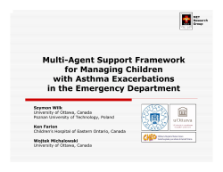 Multi-Agent Support Framework for Managing Children with Asthma