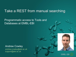 Sequence Alignments - EMBL-EBI