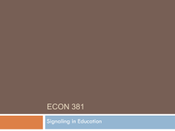 BUEC 280 Lecture 4